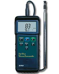A picture Heavy Duty Hot wire Thermo & Anemometer